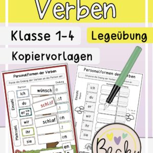 Personalformen der Verben (Präsens, Verbenbaum)