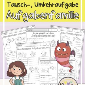 Aufgabenfamilien ZR 10 (Tauschaufgabe, Umkehraufgabe)