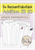 Rechenfrühstück (Addition ZR 20)