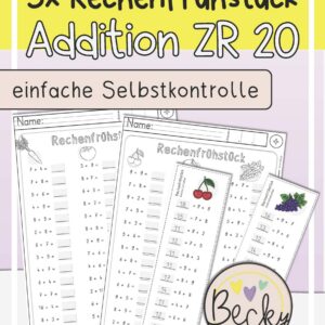 Rechenfrühstück (Addition ZR 20)