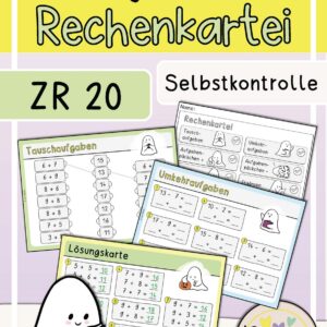 Rechenkartei ZR 20 (Addition und Subtraktion mit ZÜ und ZU)