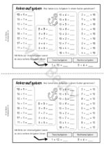 Kernaufgaben, Nachbaraufgaben Addition bis 20 (Heftchen) – Bild 3