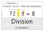Grundrechenarten Poster, Plakate (Rechenoperationen) – Bild 6