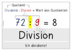 Grundrechenarten Poster, Plakate (Rechenoperationen) – Bild 5