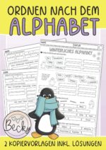 Ordnen nach dem Alphabet (Winter)
