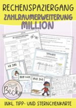 Rechenspaziergang (Winter, Zahldarstellungen Million)