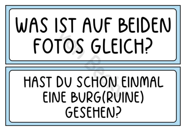 Kunstprojekt Burg und Sonne (nach Paul Klee) – Bild 6