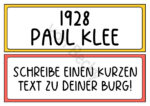 Kunstprojekt Burg und Sonne (nach Paul Klee) – Bild 3