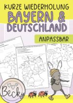 Wiederholung: Bayern Deutschland (Klasse 4)