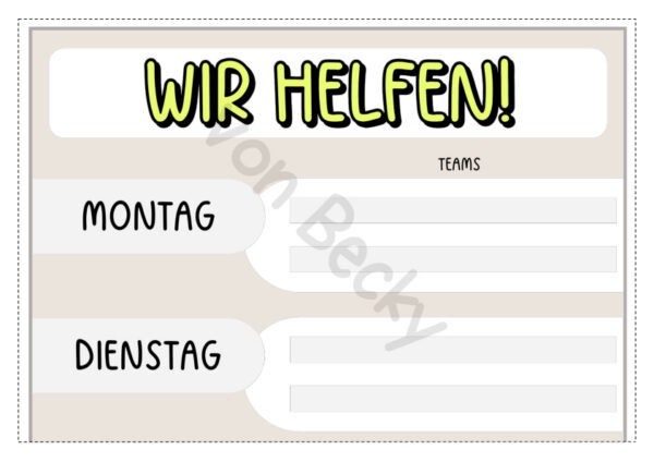 Klassische Dienste oder Helferteams – Bild 13