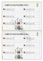 Rechenkartei schriftliche Multiplikation – Bild 5