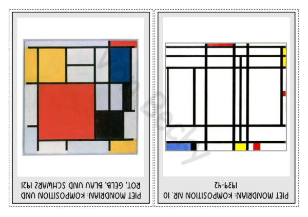 Piet Mondrian: Bildbetrachtung und Gestaltung – Bild 7