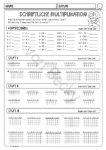 Rechenkartei schriftliche Multiplikation – Bild 14