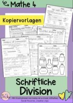 Schriftliche Division Kopiervorlagen (inklusive Teilbarkeitsregeln)