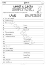 Lernwerkstatt Europa (Kopiervorlagen inkl. Lösungsseiten) – Bild 11