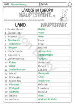 Lernwerkstatt Europa (Kopiervorlagen inkl. Lösungsseiten) – Bild 13
