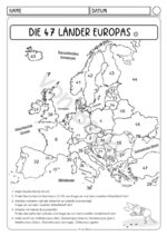 Lernwerkstatt Europa (Kopiervorlagen inkl. Lösungsseiten) – Bild 7