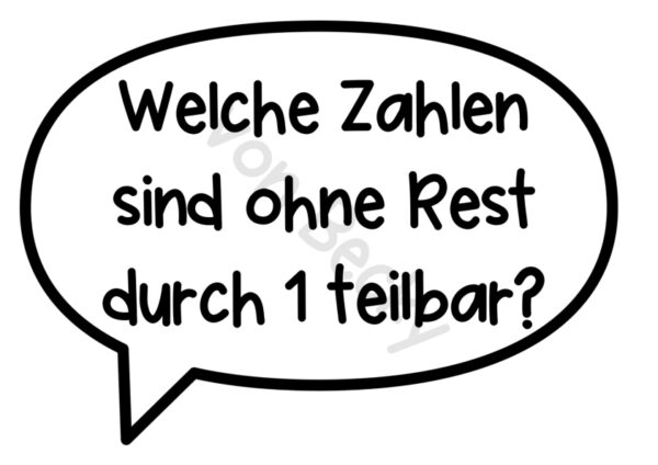 Schriftliche Division Kopiervorlagen (inklusive Teilbarkeitsregeln) – Bild 14