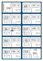 Halbschriftliche Division: 4 Anlegespiele – Bild 2