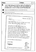 Antwortbriefe schreiben (persönlicher Brief, inkl. Probe) – Bild 2