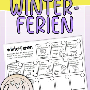 Hausaufgabe für die Winterferien