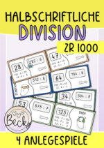 Halbschriftliche Division: 4 Anlegespiele