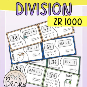 Halbschriftliche Division: 4 Anlegespiele