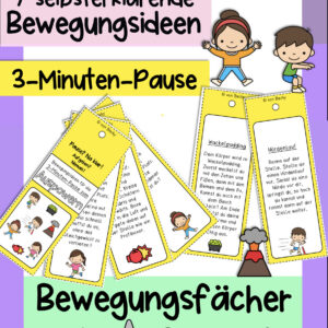 Bewegungsfächer Power (3 Minuten Pause)