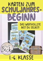 Grüße zum Schuljahresbeginn: Das wertvollste bist du selbst!