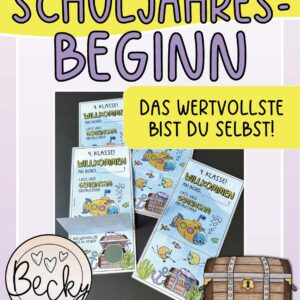 Grüße zum Schuljahresbeginn: Das wertvollste bist du selbst!