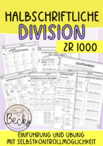 Halbschriftliche Division ZR 1000