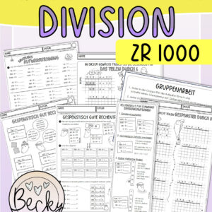 Halbschriftliche Division ZR 1000