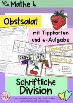 Rechenspaziergang schriftliche Division (Obstsalat)