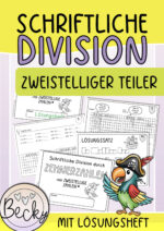 Schriftliche Division mit zweistelligem Multiplikator (Zehnerzahlen)