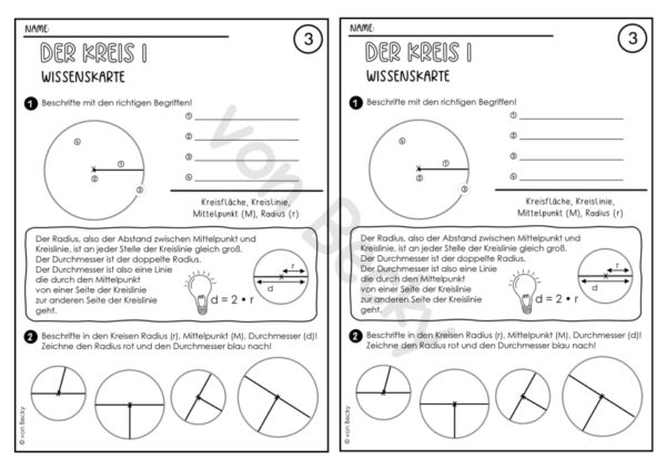 Zirkel und Kreise (Grundlagenset zum Einstieg) – Bild 4