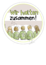 Poster für Klassenzimmer und Schulhaus (positive Affirmationen, Miteinander) – Bild 3