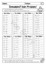 Schriftliche Multiplikation schrittweise erarbeiten und üben – Bild 2