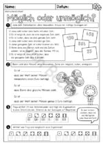 Wahrscheinlichkeit Arbeitsblätter (Mix) – Bild 4