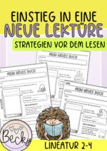 Arbeitsblatt zum Start in eine neue Lektüre