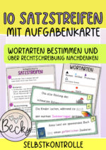 Übungen mit Satzstreifen (Set 2)