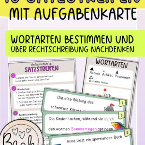 Übungen mit Satzstreifen (Set 2)