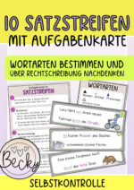 Übungen mit Satzstreifen (Set 3)