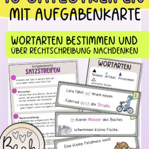 Übungen mit Satzstreifen (Set 3)