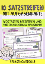 Übungen mit Satzstreifen (Set 5)
