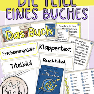 Teile des Buchs (Einstieg in eine Lektüre)