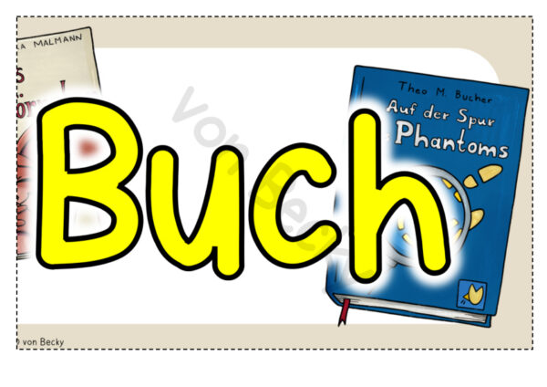 Teile des Buchs (Einstieg in eine Lektüre) – Bild 3