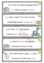 Übungen mit Satzstreifen (Set 3) – Bild 3