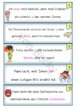 Übungen mit Satzstreifen (Set 4) – Bild 4