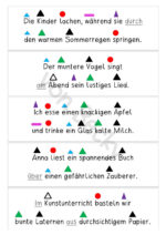 Übungen mit Satzstreifen (Set 2) – Bild 3