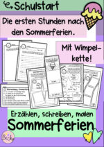 Sammlung für den Einstieg nach den Sommerferien (Schulstart)
